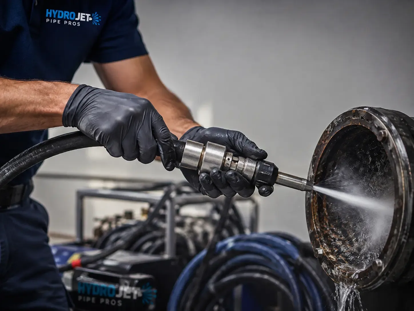 Hydro Jet Pipe Descaling in Granbury, TX